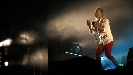 &nbsp; (Thom Yorke, en concert avec Radiohead l'an dernier © REUTERS/Marko Djurica)