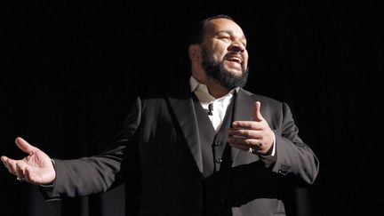 Dieudonné à Paris en janvier 2012
 (Patrick Kovarik / AFP)