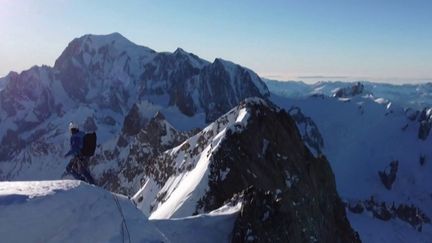 Mont Blanc : l’alpiniste Charles Dubouloz réalise un exploit en solitaire