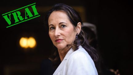 &nbsp; (Ségolène Royal affirme que la France est championne d'Europe du nombre de naissances © Maxppp)