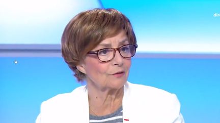 Michèle Bernard-Requin sur le plateau de "C dans l'air", sur France 5, le 30 mai 2019. (FRANCE 5)