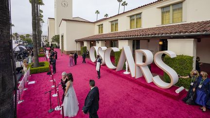 La cérémonie des Oscars à l'Union Station de Los Angeles, le 25 avril 2021. (SIPA/ GETTY IMAGES NORTH AMERICA)