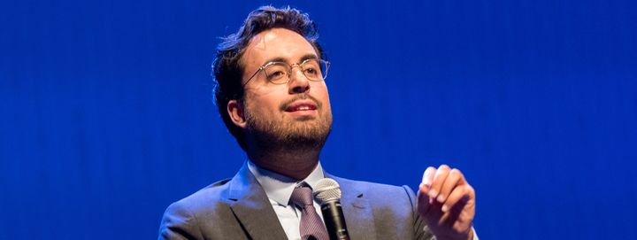 Le secrétaire d'Etat Mounir Mahjoubi, le 13 septembre 2018 à Nantes. (ESTELLE RUIZ / NURPHOTO / AFP)