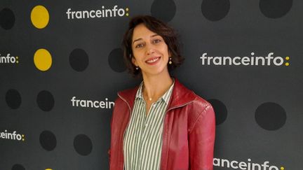 L'actrice et réalisatrice Zar Amir Ebrahimi, prix d'interprétation féminie au Festival de Cannes 2022 (SANDRINE ETOA-ANDEGUE / RADIO FRANCE)