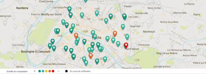 Capture écran du site scopesante.fr, qui publie, à partir du 15 décembre 2016, les avis des patients sur les établissements de santé. (SCOPESANTE)