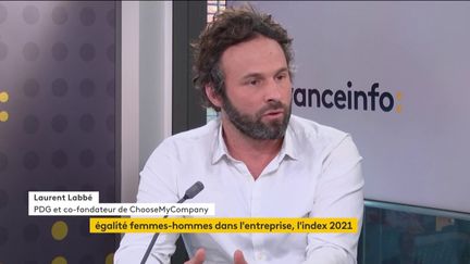 Laurent Labbé, PDG co-fondateur de ChooseMyCompany, invité éco de franceinfo lundi 1er mars 2021. (FRANCEINFO)