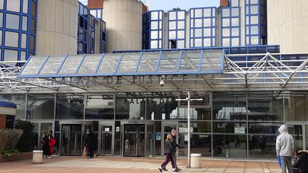 Tribunal de grande instance de Bobigny, en Sein-Saint-Denis, le 27 mars 2019. (SUZANNE SHOJAEI / FRANCE-BLEU PARIS)