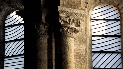 A Conques, Soulages invente le mariage entre l'art roman et l'art abstrait 
 (PATRICE THEBAULT / ONLY FRANCE)