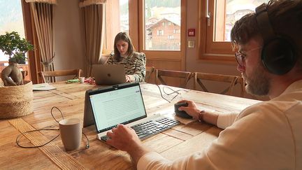 Un bureau à la montagne