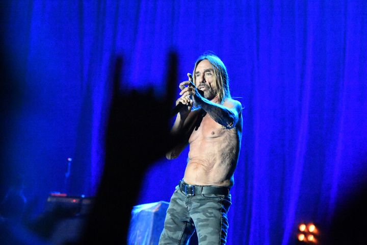 Iggy Pop enflamme la Fête de l'Huma le 16 septembre.
 (ALAIN JOCARD / AFP)