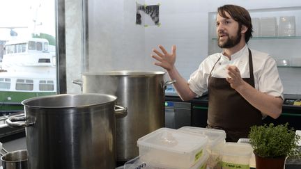 Rene Redzepi, chef du restaurant Noma &agrave; Copenhague (Danemark), en octobre 2012. (FABIAN BIMMER / REUTERS)