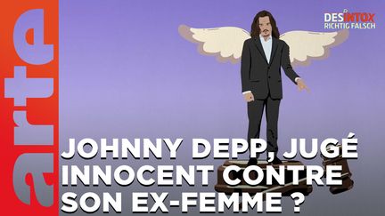 Désintox. Non, Johnny Depp n'est pas jugé innocent des violences contre son ex-femme. (ARTE/2P2L)