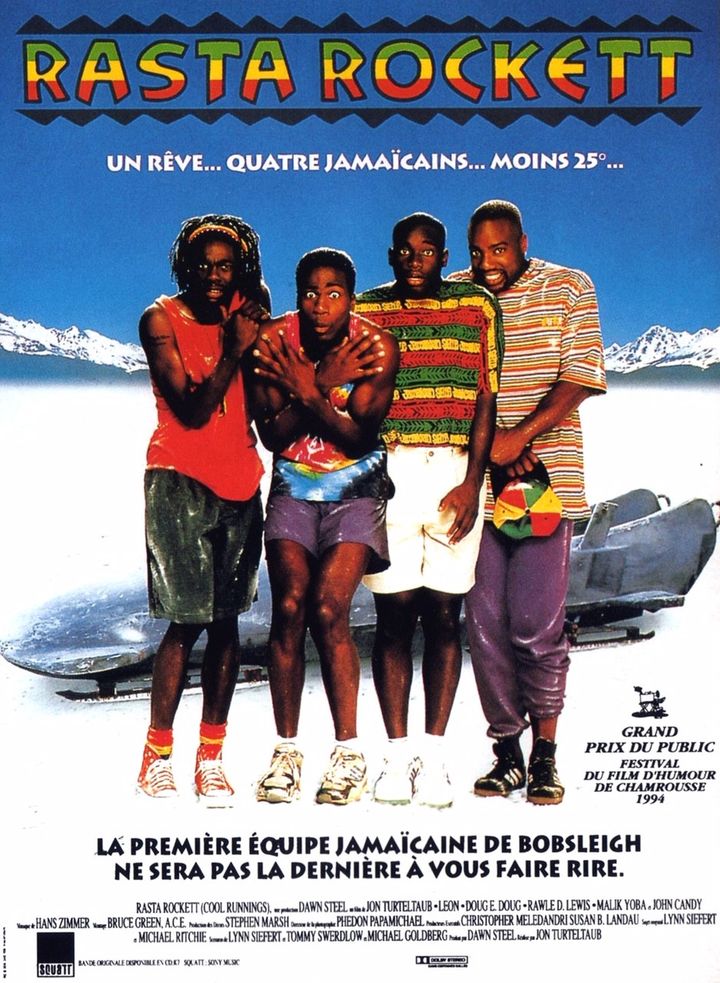 L'affiche du film Rasta Rockett de Jon Turteltaub, sorti en 1994. (Walt Disney Pictures)