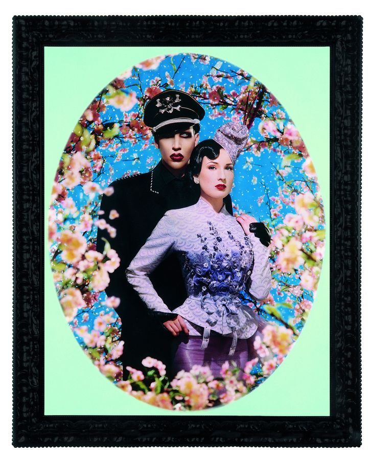 Marilyn Manson et Dita Von Teese, "Le Grand Amour". (PIERRE ET GILLES)