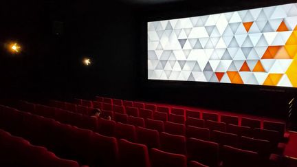 Une salle de cinéma à Orléans, le 19 mai 2021 (illustration). (PIERRE-ANTOINE LEFORT / RADIO FRANCE)