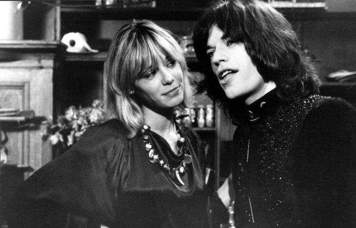 Avec Mick Jagger en 1970.
 (RONALDGRANT/MARY EVANS/SIPA)