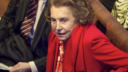 Liliane Bettencourt, fille du fondateur de L'Oréal Eugène Schueller, à Paris le 14 octobre 2010 (AFP - FRED DUFOUR)