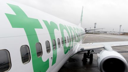 Air France s'apprête à développer sa filiale low-cost Transavia. (KENZO TRIBOUILLARD / AFP)