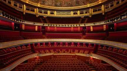 La salle du Théâtre des Champs-Elysées en mars 2018. (HARTL MEYER - TCE)