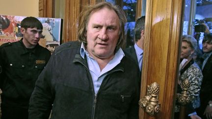 Gérard Depardieu à Moscou en février dernier
 (Mikhail Metzel/AP/SIPA)