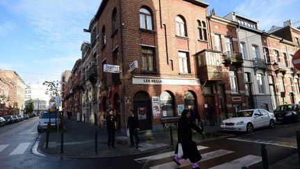 La commune de Molenbeek en Belgique, d'où sont originaires certains terroristes belges. L'un d'eux, Ibrahim Abdeslam tenait le café «Les Beguines». (AFP/Emmanuel Dunant)