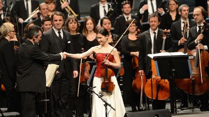 Concert de clôture avec la violoniste Fanny Clamagirand et l'orchestre Lamoureux
 (Marc Roger)