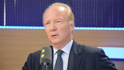 Brice Hortefeux,&nbsp;&nbsp;Vice-président du Conseil Régional Auvergne-Rhône-Alpes, député européen. (RADIO FRANCE / JEAN-CHRISTOPHE BOURDILLAT)