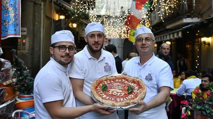 Gastronomie : une pizza trois étoiles en Italie