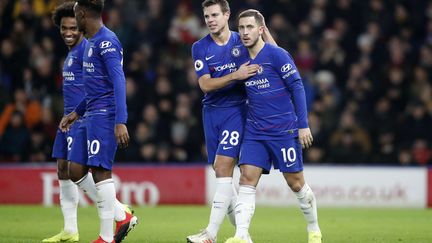 Eden Hazard a encore été décisif avec Chelsea (FRANK AUGSTEIN/AP/SIPA / AP)