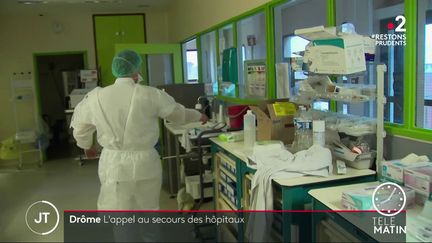 Dans l'hôpital de Romans-sur-Isère. (France 2)