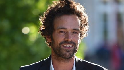 L'acteur Romain Duris publie son premier recueil de dessins, "Pulp", et les expose à la Galerie Cinéma, à Paris.&nbsp; (MAXPPP)