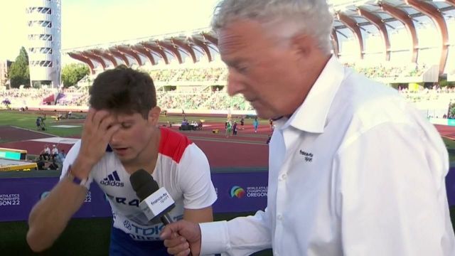 Eliminé en demi-finale du 800 m masculin des Championnats du monde d'Eugene, Benjamin Robert était déçu de sa prestation. Le Français aurait aimé courir plus vite en série comme en demi-finale.