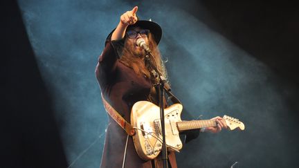 Sean Lennon sur la scène de Rock en Seine avec The Ghost of a Saber Tooth Tiger
 (Olivier Flandin)