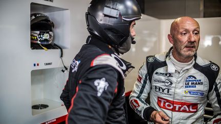 Fabien Barthez lors des Le Mans Series à Monza (Italie), en mai 2017. (THOMAS FENETRE / DPPI)