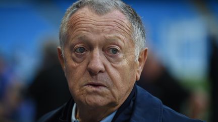 Le président de l'Olympique Lyonnais, Jean-Michel Aulas (OLI SCARFF / AFP)