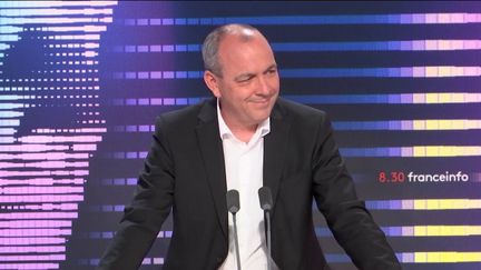 Laurent Berger, invité du 8h30 franceinfo (FRANCEINFO / RADIOFRANCE)