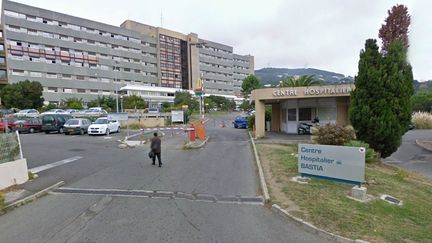 L'entr&eacute;e de l'h&ocirc;pital de Bastia (Haute-Corse). (GOOGLE STREET VIEW / FTVI)