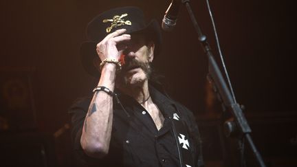 Lemmy Kilmister, leader et fondateur de Motörhead, est décédé le 28 décembre 2015. (ANDREAS GEBERT / DPA)