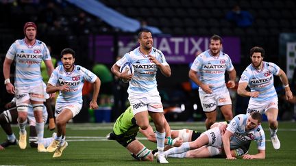 L'arrière australien Kurtley Beale du Racing 92, le 13 décembre 2020 à Nanterre.
 (FRANCK FIFE / AFP)