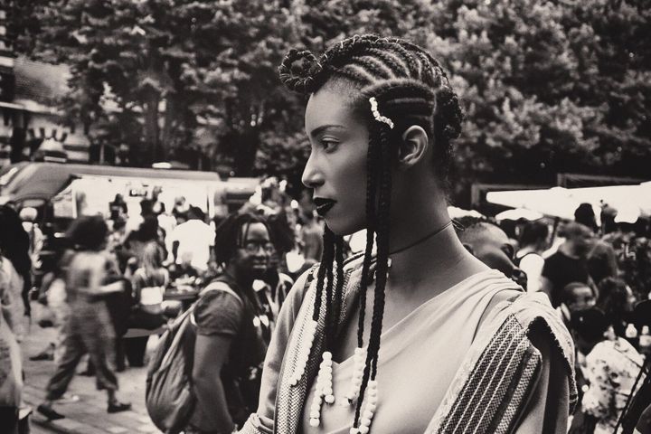 A Afropunk, le look fait partie intégrante du show! Paris 2017
 (Jean-Michel Tébah-Kiah)