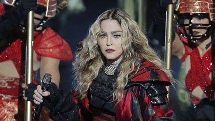 Madonna en concert,à Macao, en Chine, le 20 février 2016
 (Kin Cheung / AP / Sipa)