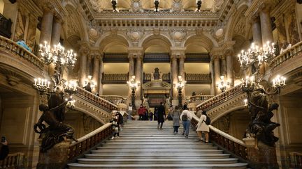 Opéra Garnier, le 3 janvier 2023 (ERIC BERACASSAT / HANS LUCAS)