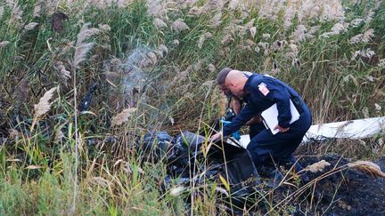 Accident d'ULM à Torreilles (Pyrénées-Orientales). (SDIS 66)