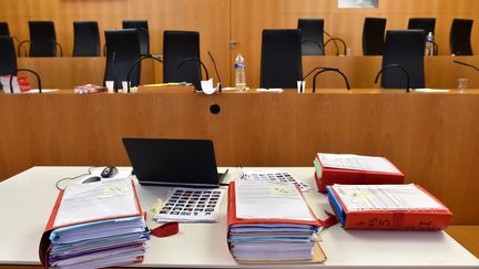 L'intérieur de la cour d'appel de Caen (Calvados), le 3 octobre 2018.&nbsp; (JEAN-FRANCOIS MONIER / AFP)