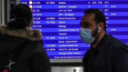 Illustration d'un aéroport en Allemagne, le 21 décembre 2020. (ARMANDO BABANI / AFP)