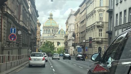 Le centre-ville de Prague (République tchèque). (ERIC AUDRA / RADIO FRANCE)