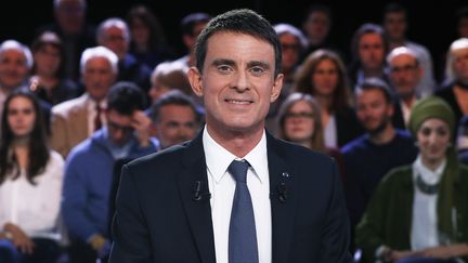 L'ancien Premier ministre, Manuel Valls, sur le plateau de France 2, le 5 janvier 2017. (PATRICK KOVARIK / AFP)