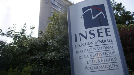 Le siège de l'Insee à Paris, le 22 mai 2015. (THOMAS SAMSON / AFP)