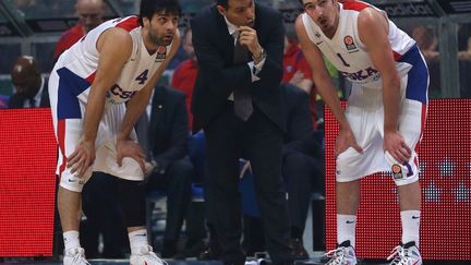 Avec De Colo et Teodosic, le CSKA possède l'une des bases arrières les plus redoutables d'Europe (MIHAIL SERBIN / RIA NOVOSTI)