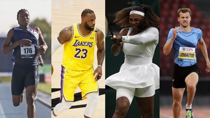 Caster Semenya, LeBron James, Serena Williams et Christophe Lemaitre ne disputeront pas les Jeux olympiques de Tokyo. (AFP)